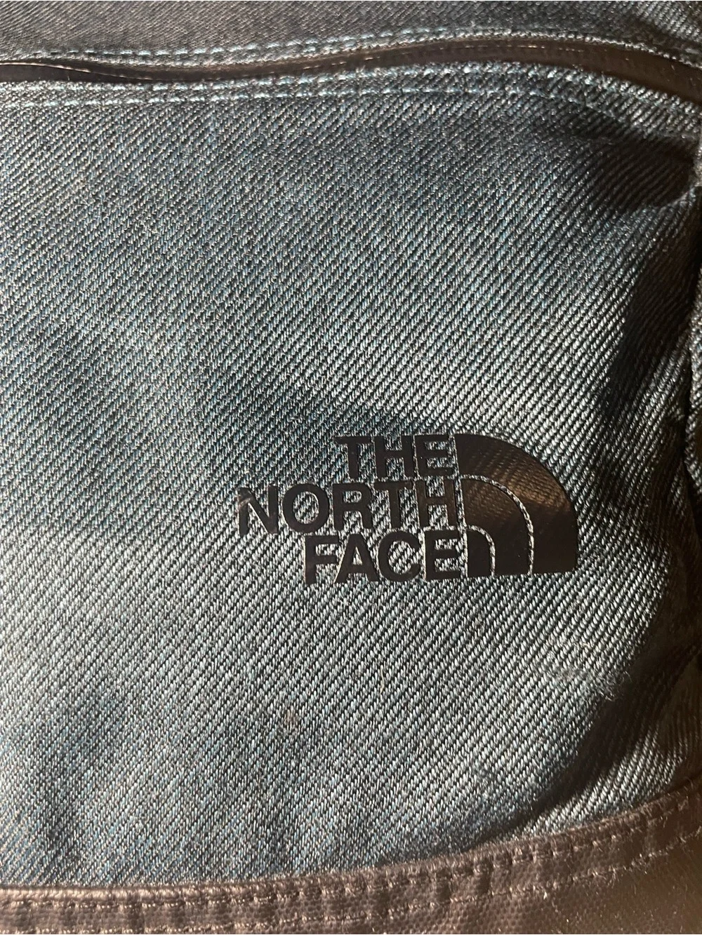 The North Face Navy Blue & Black Roll Top Messenger Bag Laptop Backpack
